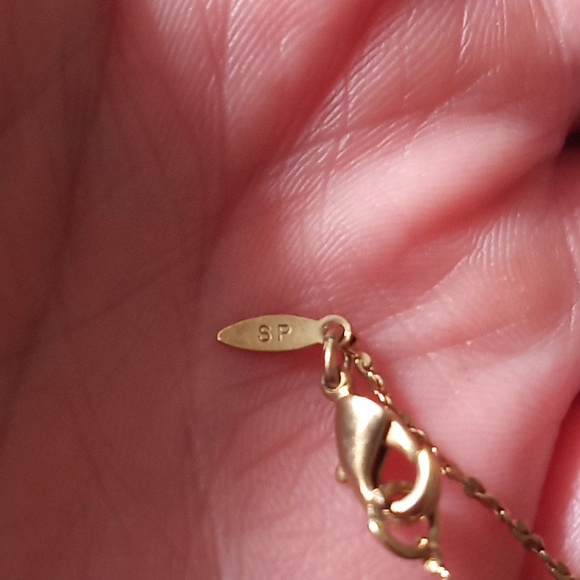 Vintage SP Avon Peridot necklace - Picture 3 of 6